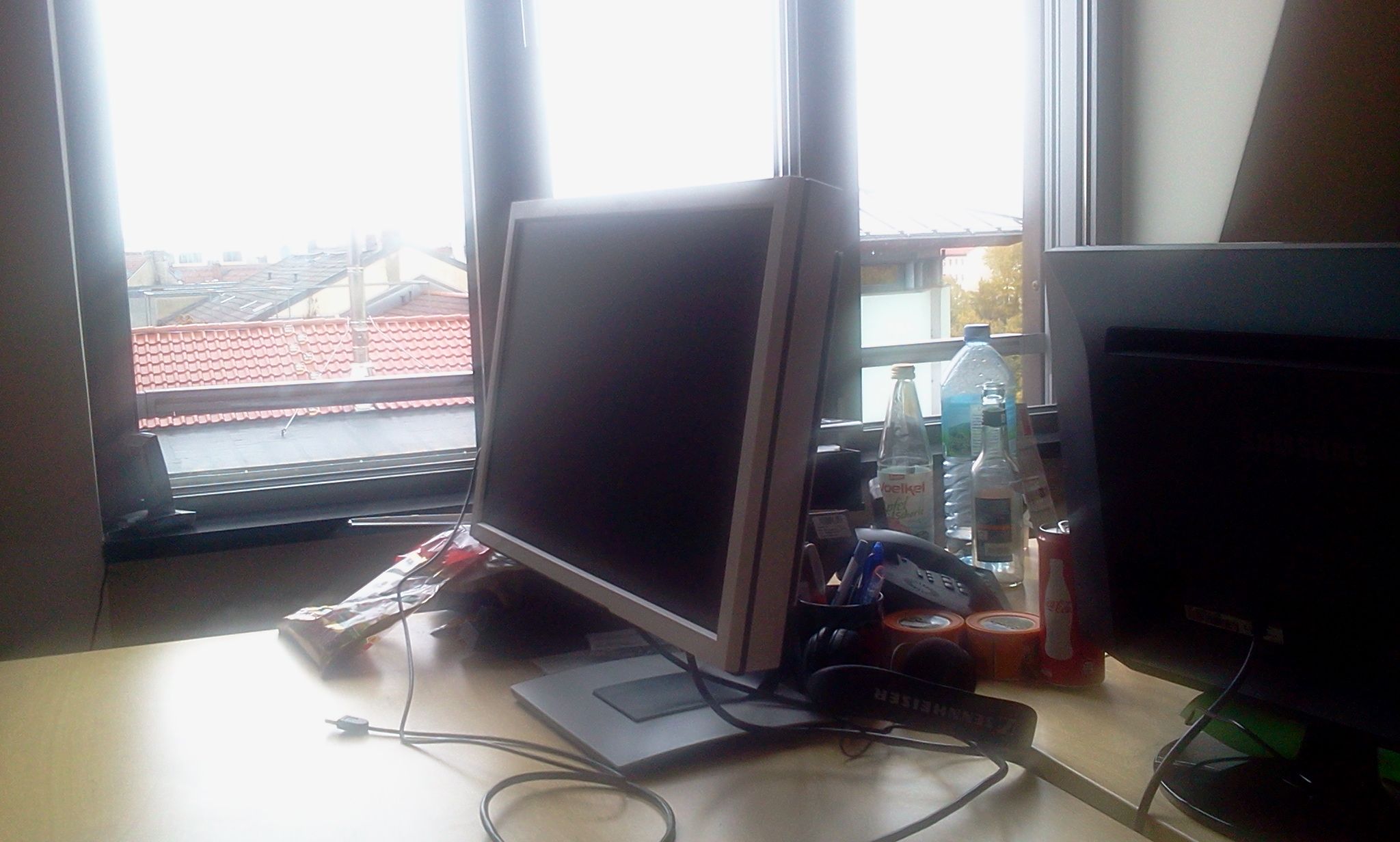 Menschliche Absonderungen auf der Linse. Wer will, kann das gezielt als Effekt einsetzen und sich die Bildbearbeitung sparen.